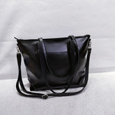 Retro Square One-Shoulder Tote Bag - Shah S. Sahota